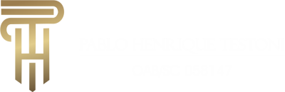 logo monograma letra branca